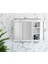 80 cm Mdf Aynalı Banyo Dolabı 3