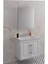 Royal 65 cm Banyo Dolabı Takımı Beyaz 1