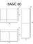 Kea Basic Banyo Dolab Takimi Antrasi̇t 80 cm 2