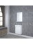 Minica Banyo Dolabı Beyaz 50 cm 1