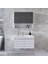 Home Asya 80 cm Mdf Banyo Dolabı Seti Beyaz 80 cm 1