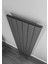 Selanik Alüminyum Radyatör 565 x 1800 Pütürlü Siyah Ral 9005 3