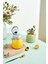 Rovco 1000ML Çelik Termos Çift Kullanım Pipetli/ Rahat Içim Askılı Sticker Hediyeli 6 Saat Sıcak-Soğuk Yalıtım Yeşil 4