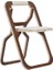 Comfy Delux Katlanabilir Yer Kaplamayan Plywood Kamp Sandalyesi Kahve 1