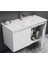 Terme 100 cm Kaşmir Banyo Dolabı Takımı 2