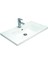 Tokyo 65 cm Mdf Banyo Lavabolu Alt Dolap Kafkas Meşe - Beyaz 4