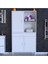 Afra 100X173X32,5 cm 1 Çekmece 3 Kapak 3 Raf 6 Bölme Çok Amaçlı Banyo & Mutfak Dolabı 2