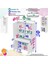 Afra 100X173X32,5 cm 1 Çekmece 3 Kapak 3 Raf 6 Bölme Çok Amaçlı Banyo & Mutfak Dolabı 4