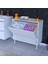 Söke Banyo Için Sihirli Kutu 75X75X32,5 Cm’ Lik 2 Göz Sepet Hazneli Mini Banyo Dolabı 1