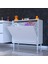 Söke Banyo Için Sihirli Kutu 75X75X32,5 Cm’ Lik 2 Göz Sepet Hazneli Mini Banyo Dolabı 2