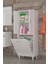 Azzuri̇ Kopya - Home Infinity Kirli Çamaşır Sepetli Banyo Kiler Oyuncak Çok Amaçlı Dolap Azr-10-11 1