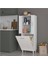 Azzuri̇ Kopya - Home Infinity Kirli Çamaşır Sepetli Banyo Kiler Oyuncak Çok Amaçlı Dolap Azr-10-11 3