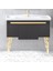 Denko Motta 100 cm Mdf Antrasit Gri Banyo Dolabı Takımı ve Boy Dolabı 2