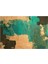 Tablolife Turkuaz Günler - Yağlı Boya Dokulu Tablo 100X150 Çerçeve - Siyah 100X150 cm 2