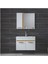 Yeni Gold Beyaz 80 cm Banyo Dolabı Takımı 1