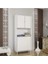 Milano 75 x 160 cm 2 Li Çamaşır Bölmeli Banyo Dolabı 3