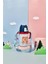 Rovco 400ML Silikon Pipetli Sevimli Ayıcıklı Boyun Askılı Bebek Kulplu Paslanmaz Çelik Termos Lacivert 2