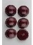 Plastik Bombeli Yuvarlak Bordo Kaban Çeket Hırka Yelek Düğmesi 6 Adet 1