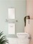 Mia 75022 Lavabo Dolabı, Demonte, 40 Cm, Parlak Beyaz 2