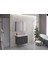 Royal 80 cm Banyo Dolabı Takımı Antrasit Gri 1