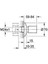 Bau Cosmopolitan Ankastre Stop Valf - 19917000 2
