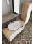 Lale Beyaz 100 cm %100 Mdf Lavabolu Banyo Dolabı + Aynalı Dolap + Boy Dolabı 2