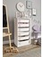%100 Mdf - Small Mono 6 Sepetli Oyuncak Dolabı (SMALLMONO6SEPET-6O-BEYAZ) 3