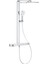 Rainshower Aqua Pure Duvara Monte Termostatlı Duş Sistemi - 1009610000 1