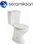 Natura Kanallı Alttan Çıkışlı Klozet Takım A051101H 2