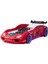 Vento Cooper Full Ledli Rüzgarlıklı Arabalı Yatak Kırmızı 1
