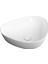 Plural Çanak Lavabo 7812B403-0016 Üçgen - Kompakt - 45X40 cm - Armatür Deliksiz - Su Taşma Deliksiz - Clean - Beyaz 1