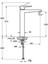 Artema Root Square Lavabo Bataryası A42733 Çanak - Krom 4