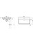 Sanovit 80 cm Luxury Lavabo - 11080 2