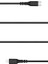 Type-C To Lightning ile Uyumlu iPhone ile Uyumlu Hızlı Şarj ve Data Kablosu 100 cm Hasır Örgülü (Siyah) 2