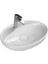 Turkuaz Cerastyle Lal C Serisi Tezgah Üstü Lavabo 60*45,5 cm 1
