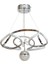 Şans Modern Avize LED 49W 49X45CM Alüminyum Profil Krom -AV-6117-4K-1TK 1