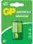 Batteries 1604G Greencell 6F22/1222/9V Pil 9 Volt Tekli Kart 1