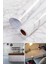 Bien Home 10099 Mermer Mutfak Tezgah Üstü Folyo Beyaz Yapışkanlı Folyo 45CM x 1m GK10099 1