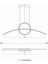 Arcircle Sarkıt LED Avize 120 cm 45 Watt 5