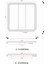 Plafonia Transparent Kare Plafonyer LED Avize 60X60 cm 86 Watt 4