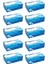 Mavi Nitril Eldiven Pudrasız M 100 Adet x 10 Paket M 1