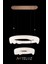 Luxury Pinterest Model Modern Sarkit Çi̇ft Katli Avi̇ze (50+35 Cm) 5