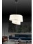 Nisa Luce Star-2 Kat Pasta Avize Beyaz/altın Biyeli 1