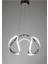 Medusa Modern Sarkıt Krom LED Salon Mutfak Avize Standart 1