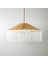 Japon Modern Avize E27 12W 70CM Rafya Doğal/beyaz -SLRP-8001 4