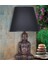 Modern Dizayn Buda Abajur Antrasit Siyah 4