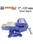 Büyük Boy 125MM 5" 360" Dönerli Taban Dövme Çelik Sabit Tezgah Masa Mengenesi 2