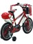 Jump 16" Jant Vitessiz V-Fren Çocuk Bisikleti Kırmızı 2