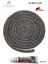 Ithal Yanmaz Soba Şömine Conta Fitili 10 mm x 2.5m Fermit Yapıştırıcı 1