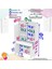Afra 65X173X32,5 cm 1 Çekmece 3 Kapak 7 Raf 10 Bölme Çok Amaçlı Banyo & Mutfak Dolabı 4